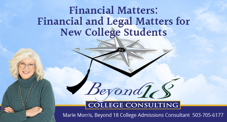Financial Matters Financial And Legal Matters For New College Students