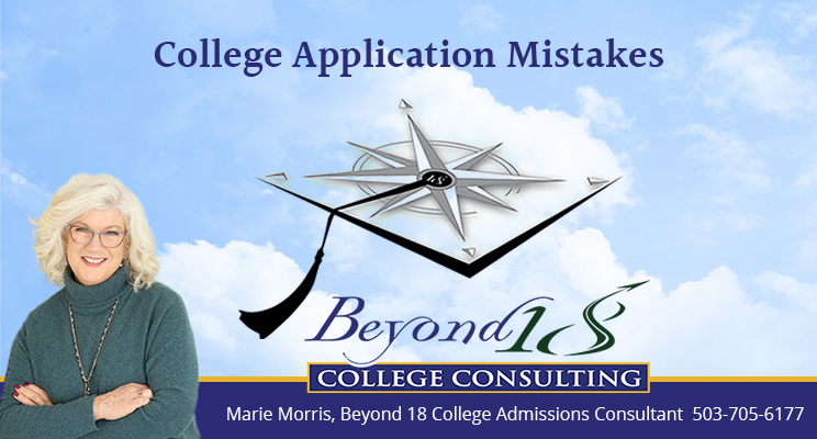 College application mistakes