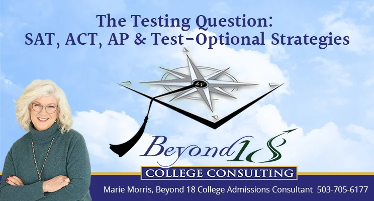 2026 9 1 The Testing Question Sat, Act, Ap & Test Optional Strategies